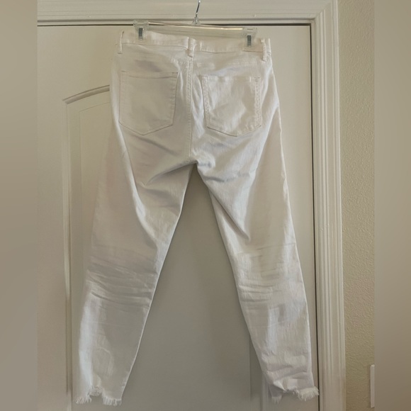 White LOFT jeans. Worn once! - Picture 2 of 3